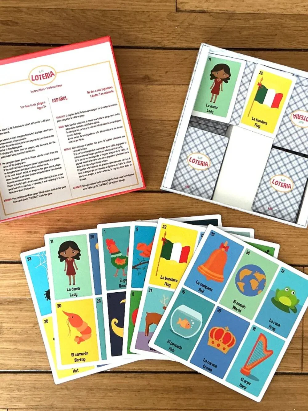 Lil' Libros Loteria Game